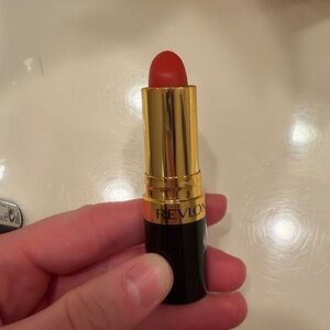 NWT Revlon Classic Red Lipstick with Gold Band